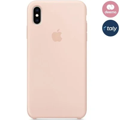 Apple iPhone XS MAX Silicone Case - Pink Sand